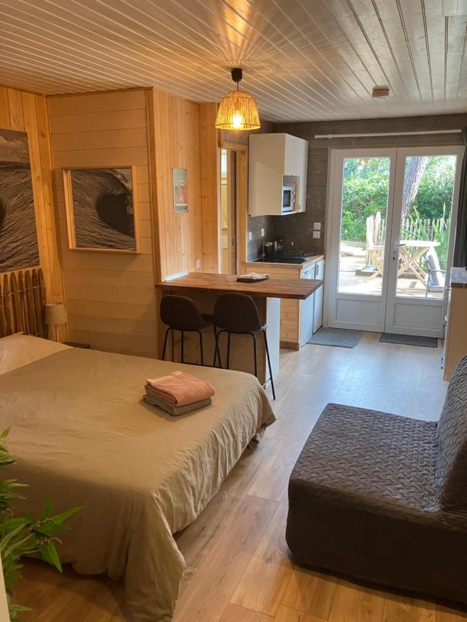 Deux Pieces Ou Studio Plage Sud A 200M 라카노오세앙 외부 사진